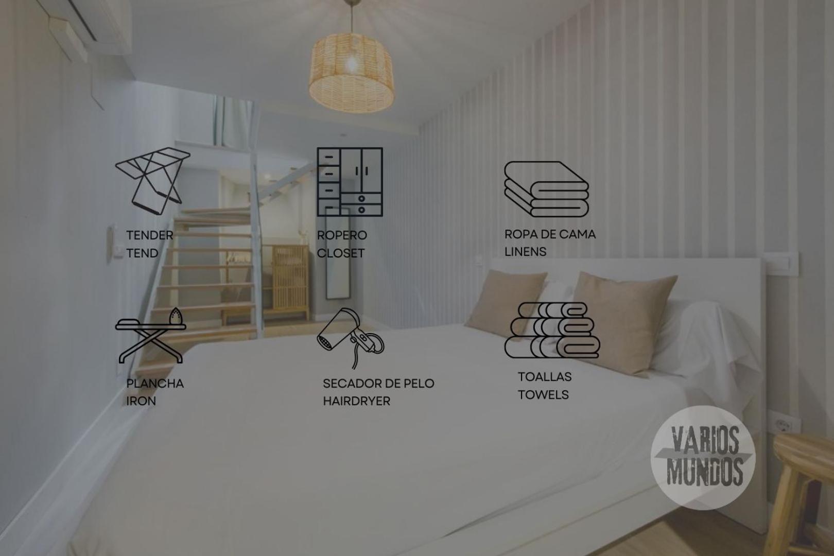 New&Cool Apt En El Centro De Madrid Para 9Pax E2 ภายนอก รูปภาพ